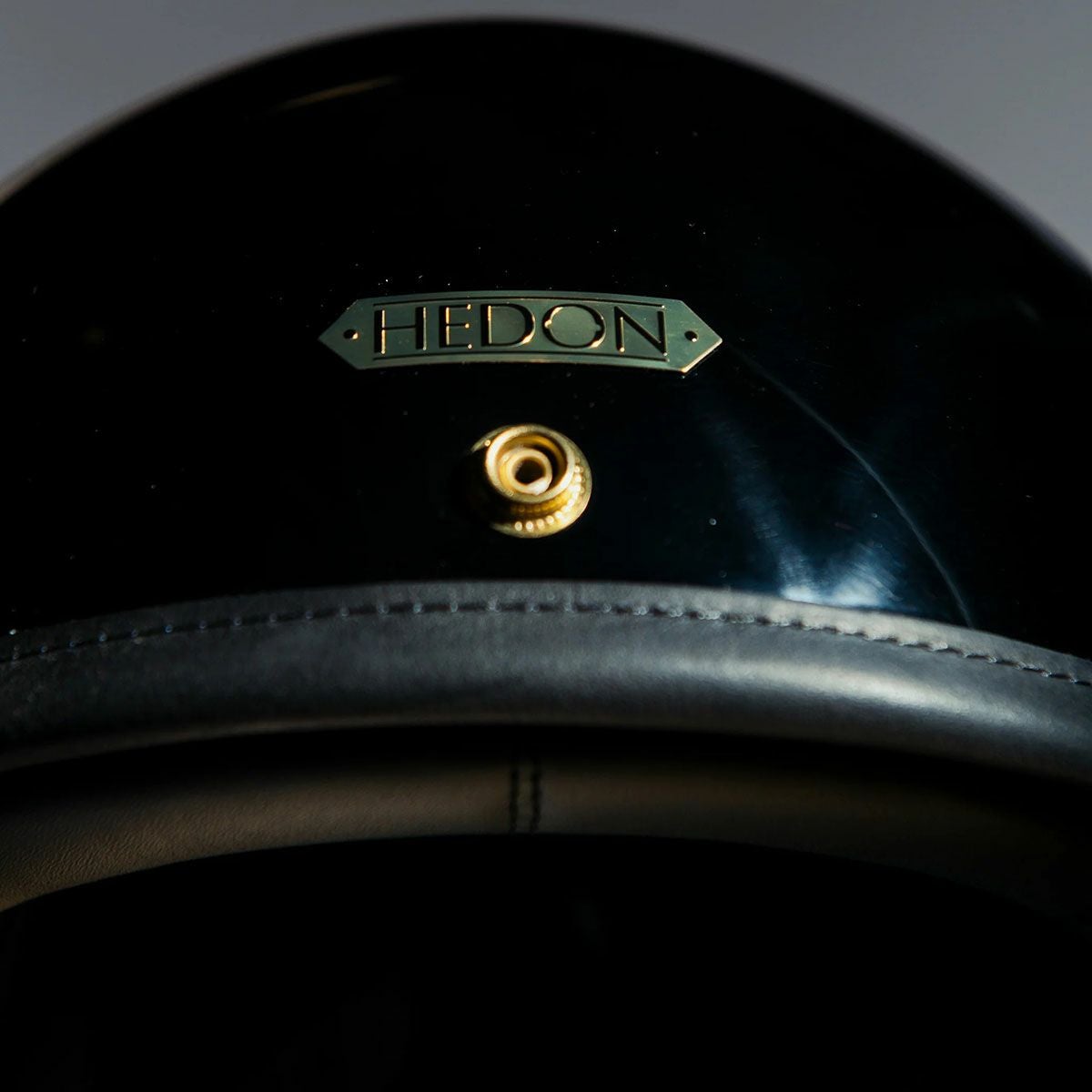 HEDON｜ヘドニスト シグネイチャー ブラック オープンフェイス ヘルメット｜ジェット｜ブラック