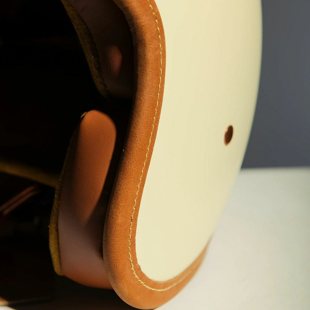 HEDON｜ヘドニスト クリーム オープンフェイス ヘルメット｜ジェット｜クリーム