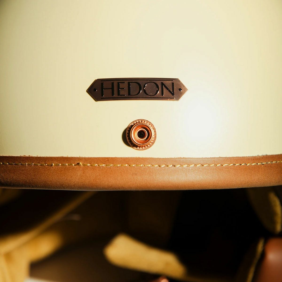 HEDON｜ヘドニスト クリーム オープンフェイス ヘルメット｜ジェット｜クリーム