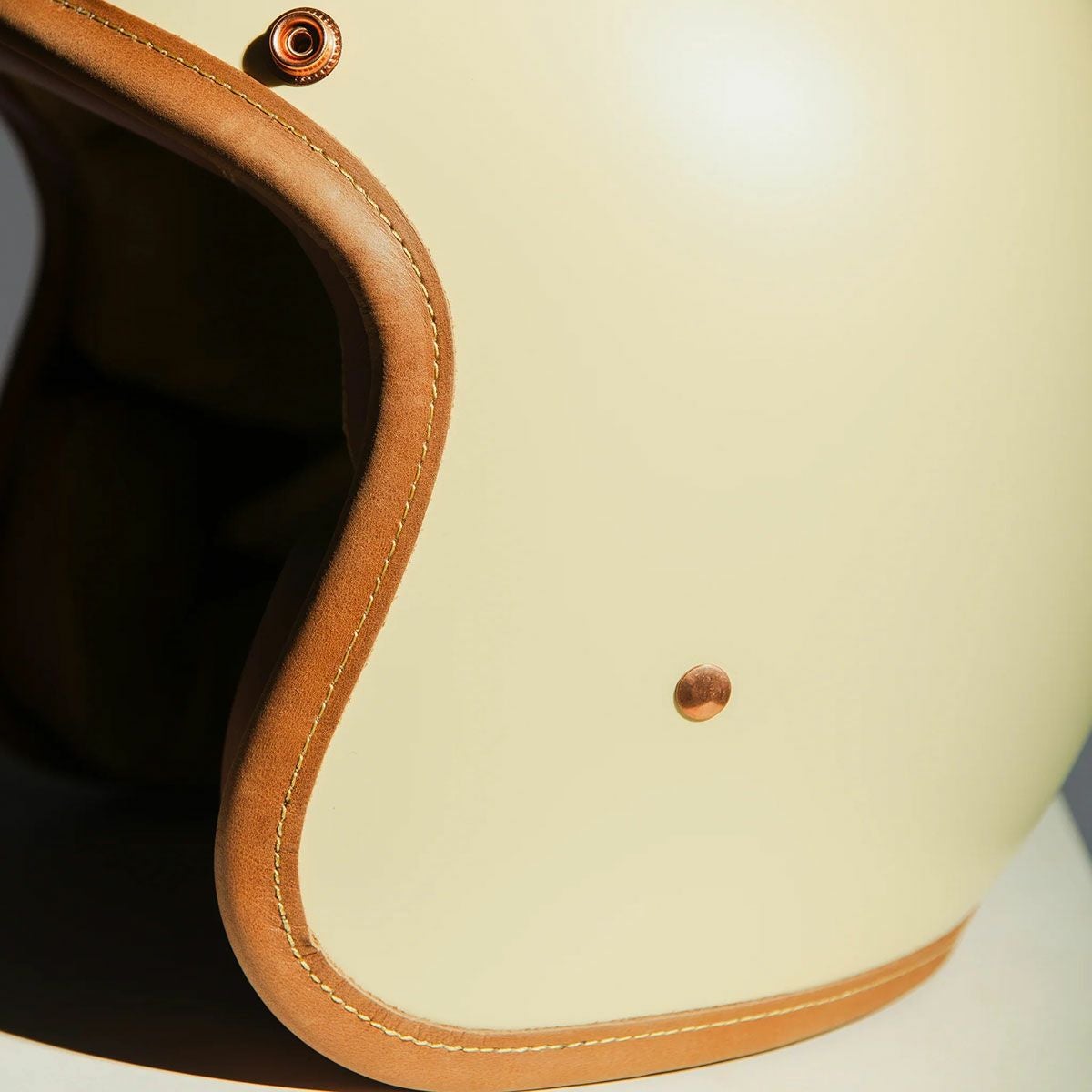 HEDON｜ヘドニスト クリーム オープンフェイス ヘルメット｜ジェット｜クリーム