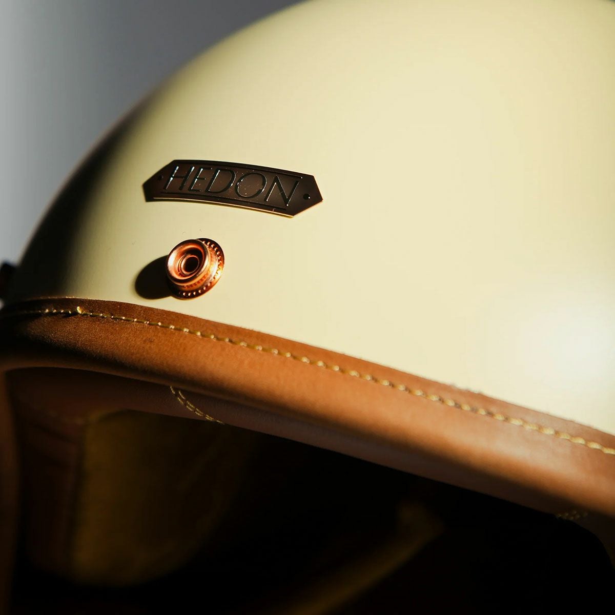 HEDON｜ヘドニスト クリーム オープンフェイス ヘルメット｜ジェット｜クリーム