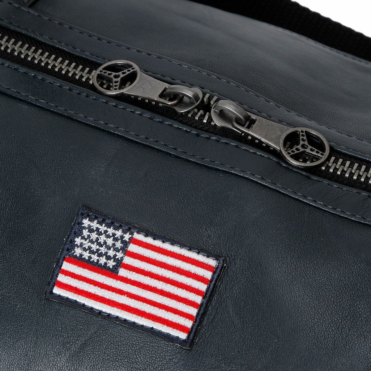 CLASSIC LEGEND MOTORS｜キャロルシェルビー BIG D 48H レザー ボストンバッグ｜バッグ｜ネイビー