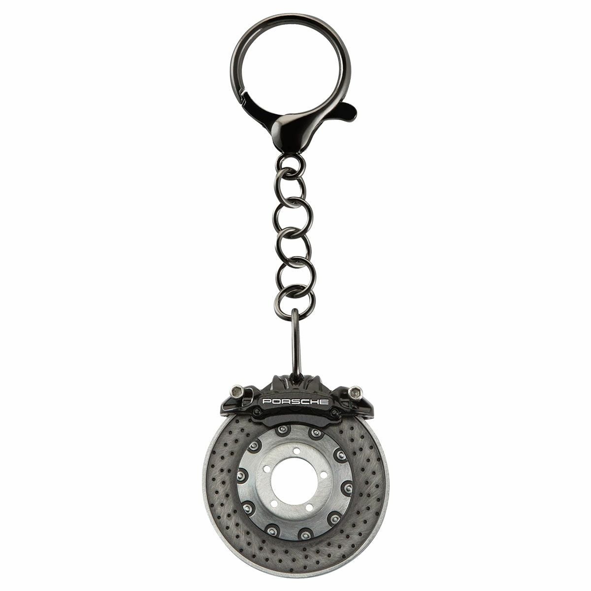 PORSCHE｜ブレーキディスク キーホルダー｜雑貨 ｜ブラック