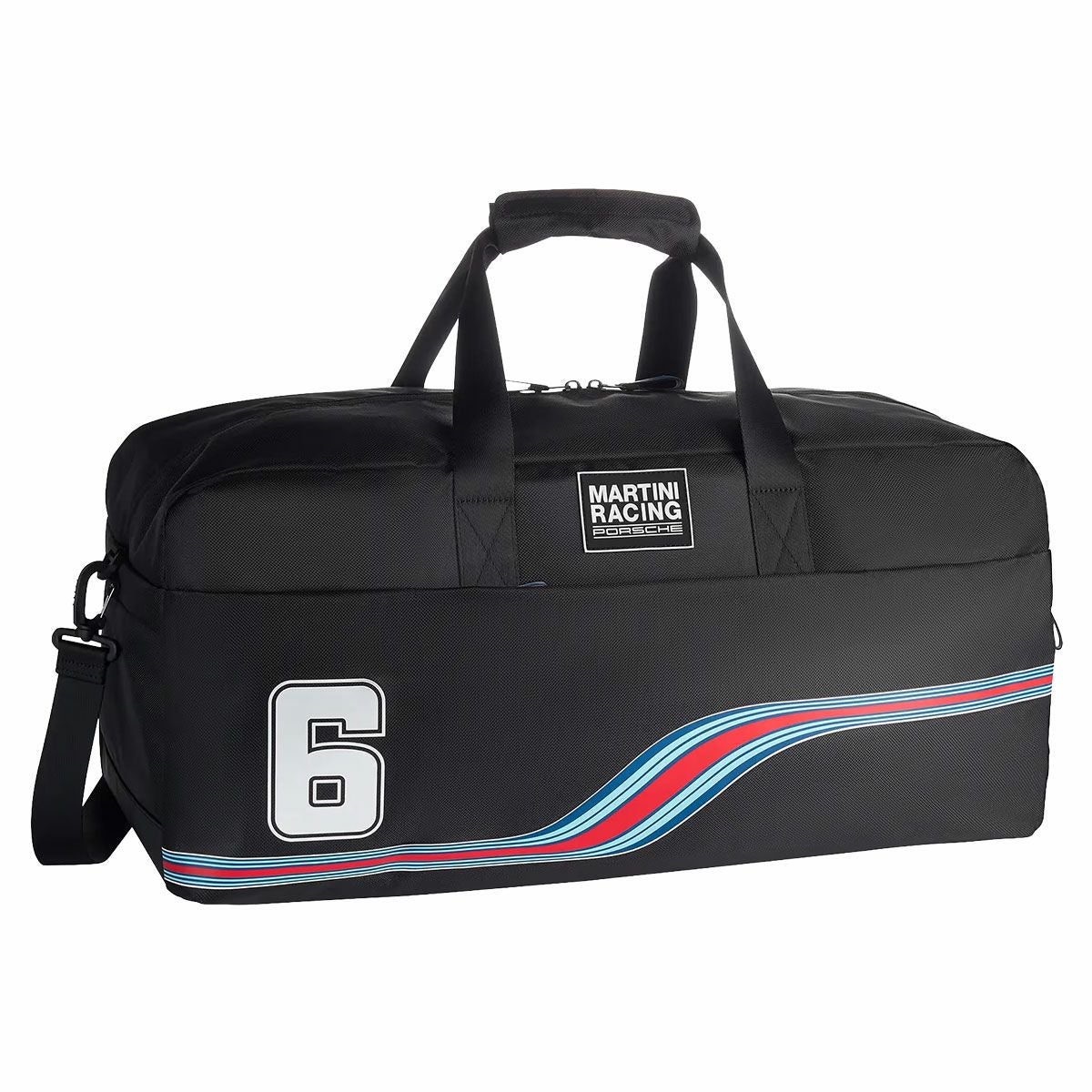 PORSCHE｜MARTINI RACING トラベルバッグ｜ボストンバッグ｜ブラック