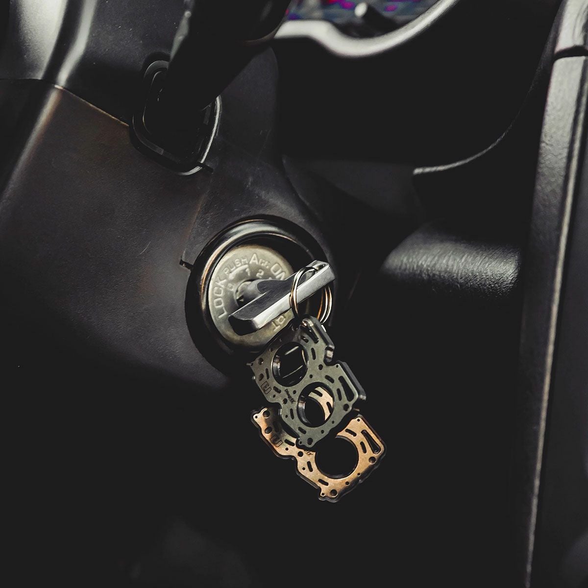 DisagrEE｜スバル EJ ヘッドガスケット キーチェーン 2個セット｜キーホルダー