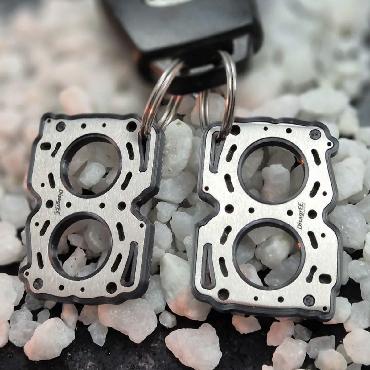 スバル EJ ヘッドガスケット キーチェーン 2個セット | モトーリモーダ