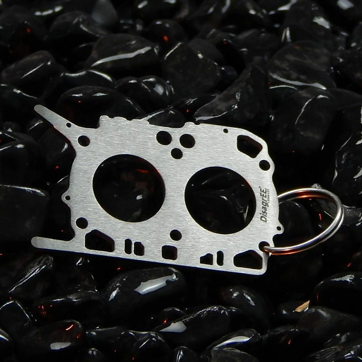 DisagrEE｜スバル FA20 ヘッドガスケット キーチェーン 左右セット｜キーホルダー