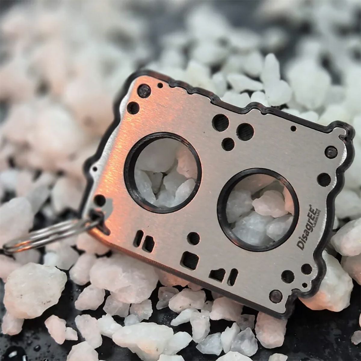 DisagrEE｜スバル FA20 ヘッドガスケット キーチェーン 左右セット｜キーホルダー