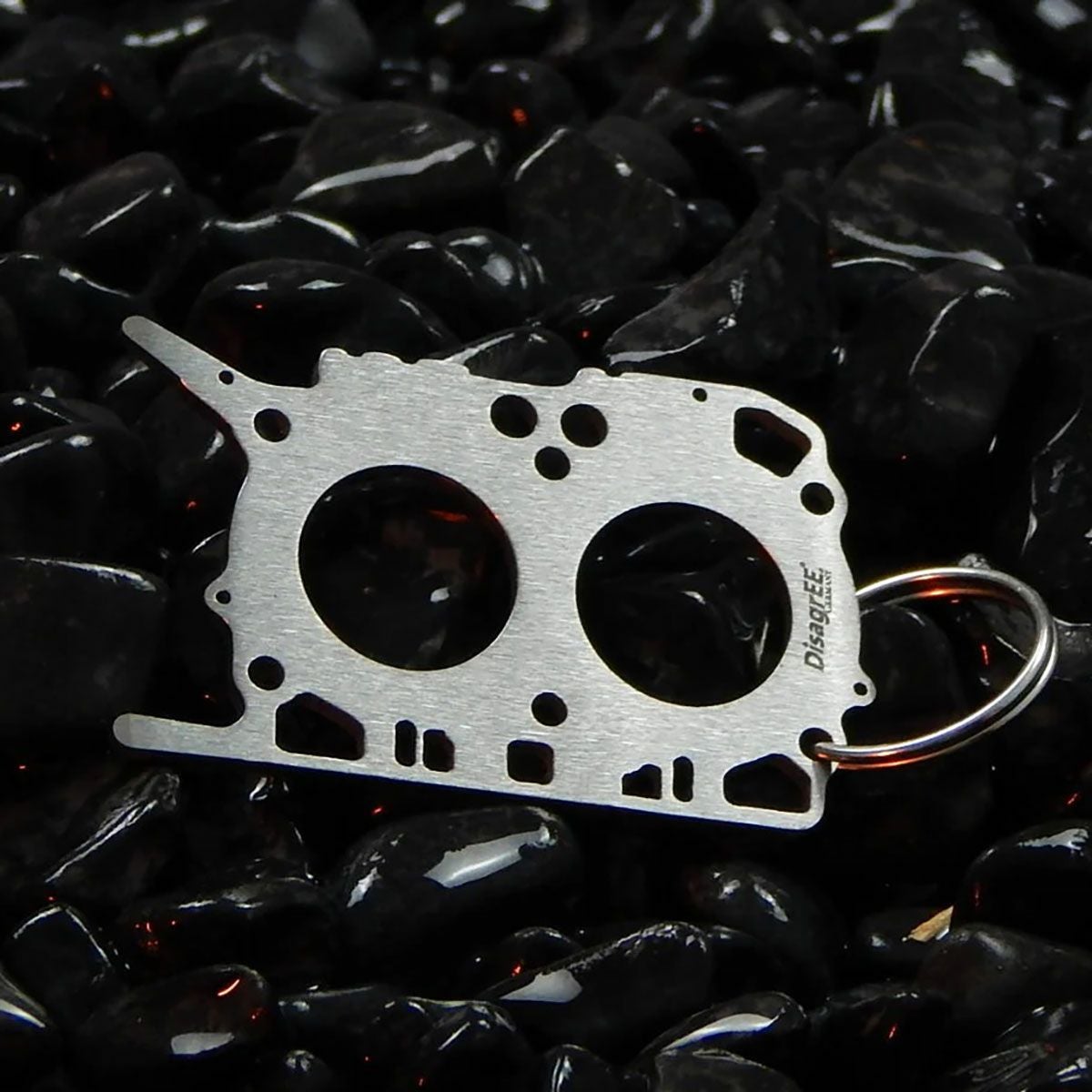 DisagrEE｜スバル FA24 ヘッドガスケット キーチェーン 左右セット｜キーホルダー