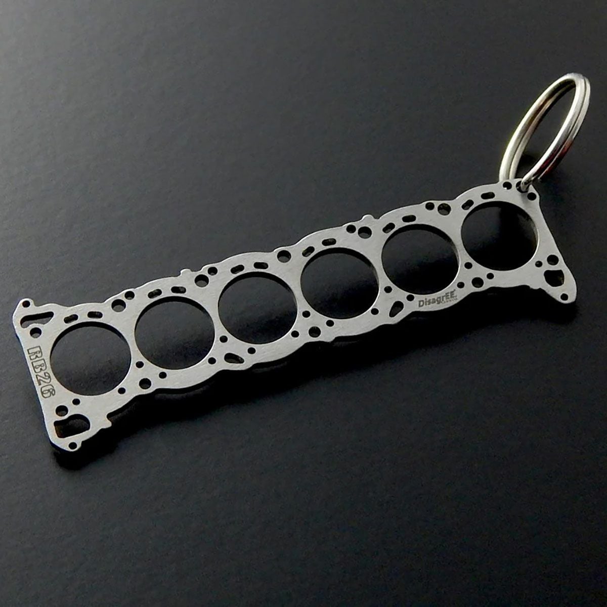 DisagrEE｜日産 RB 26 ヘッドガスケット キーチェーン｜キーホルダー