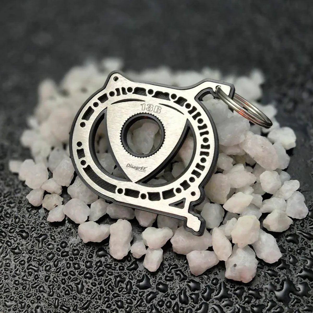 DisagrEE｜マツダ 13B エンジン断面 キーチェーン｜キーホルダー