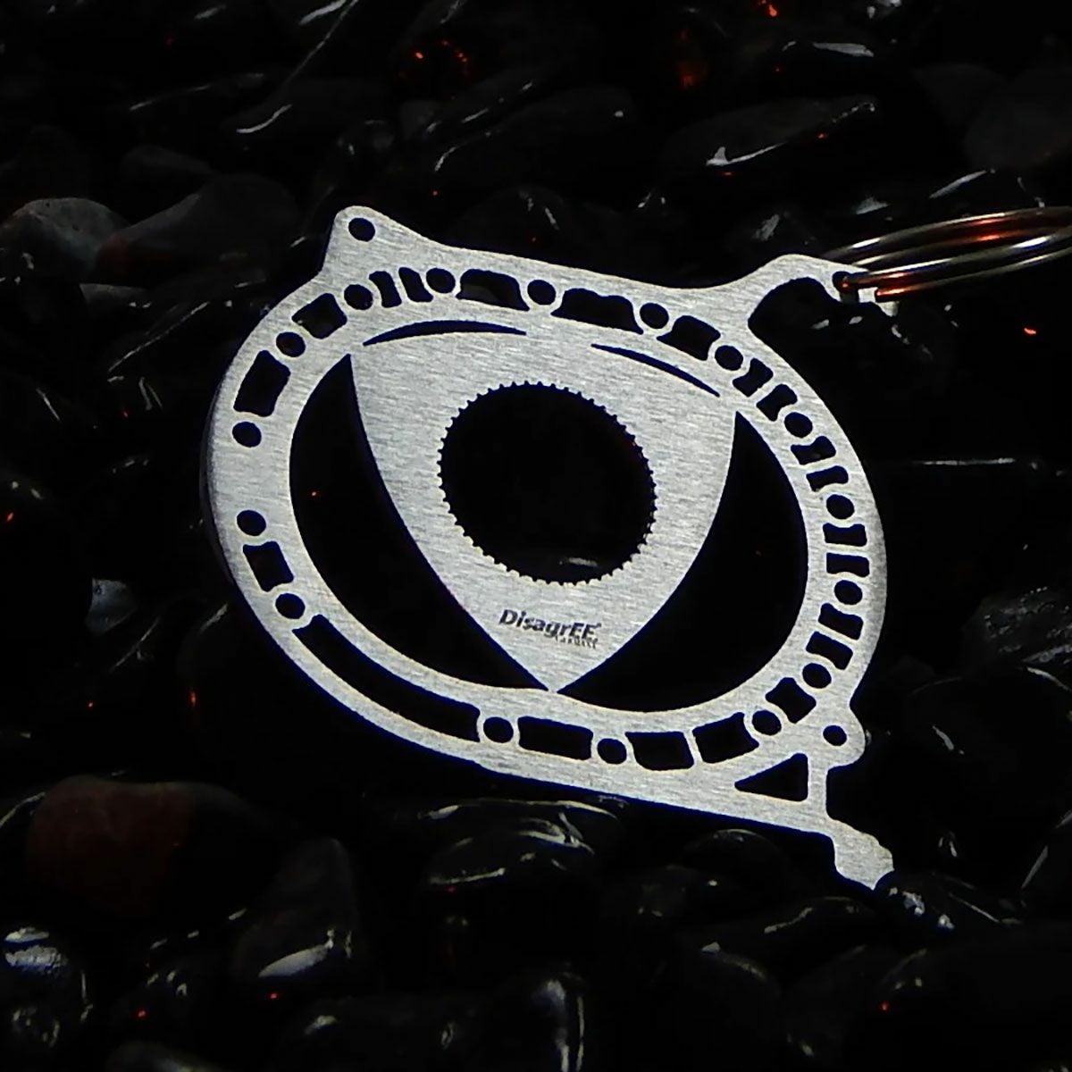 DisagrEE｜マツダ 13B エンジン断面 キーチェーン｜キーホルダー