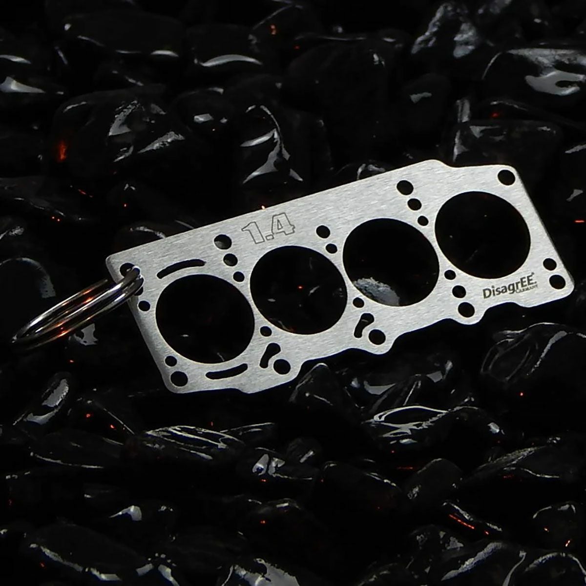 DisagrEE｜フィアット FIRE 1.4 ヘッドガスケット キーチェーン｜キーホルダー