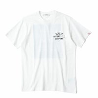 REPLAY｜フロント＆バック プリント Tシャツ｜トップス｜ナチュラルホワイト