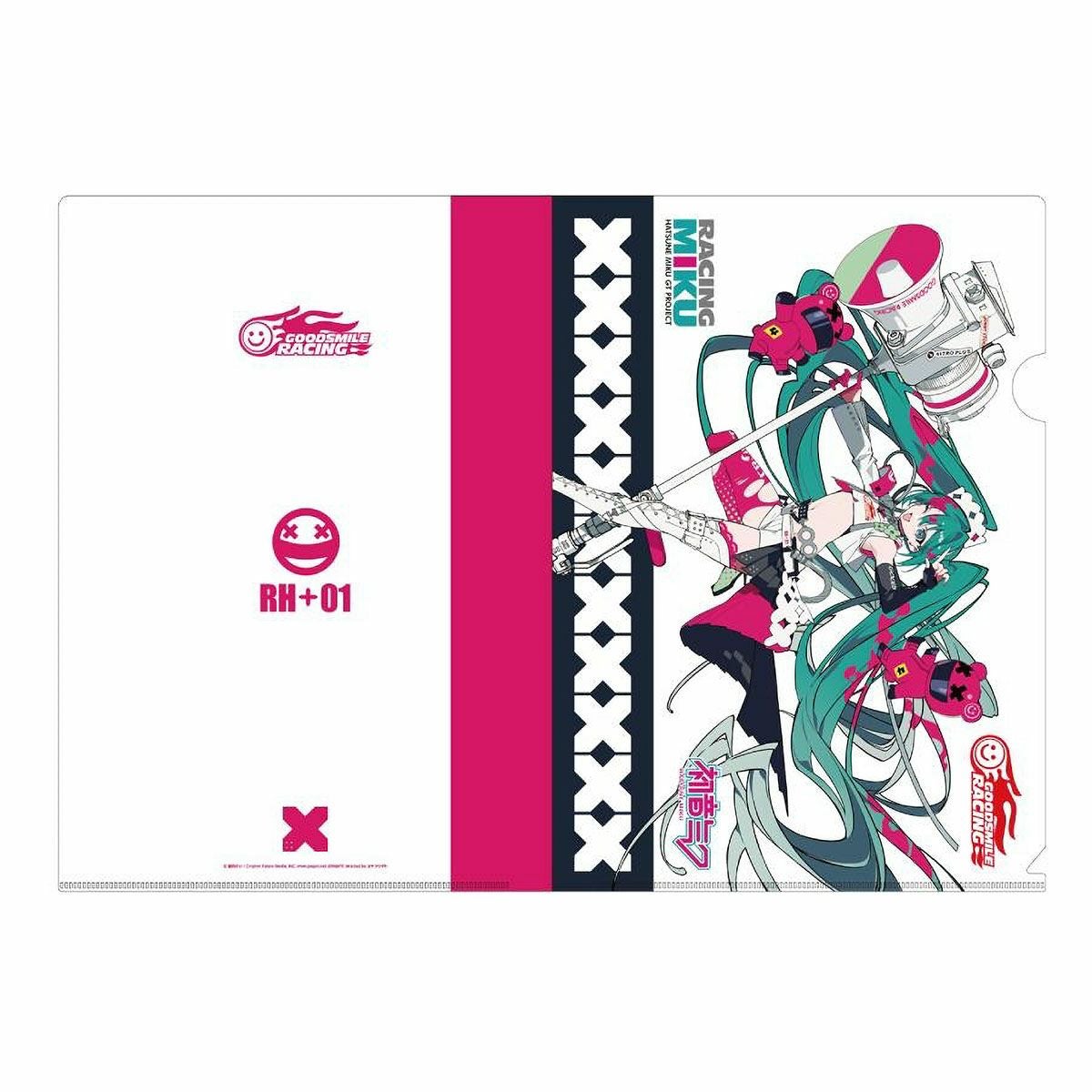 レーシングミク 2025Ver. クリアファイル キービジュアルサイド