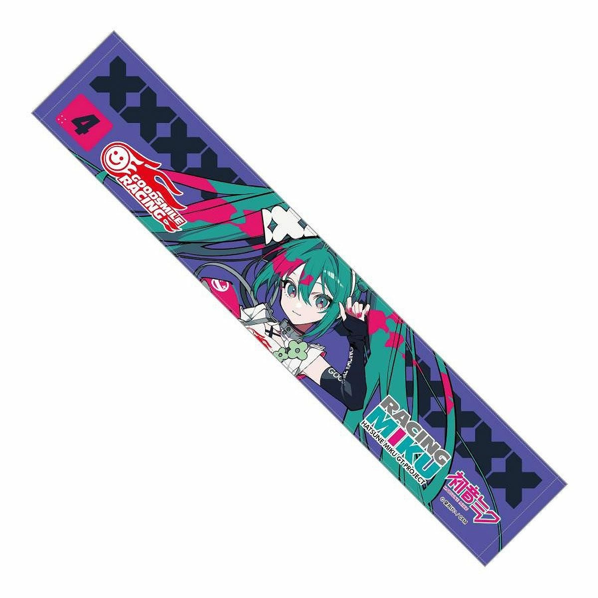 GOODSMILE RACING｜レーシングミク 2025Ver. マフラータオルvol.1 キービジュアル｜雑貨