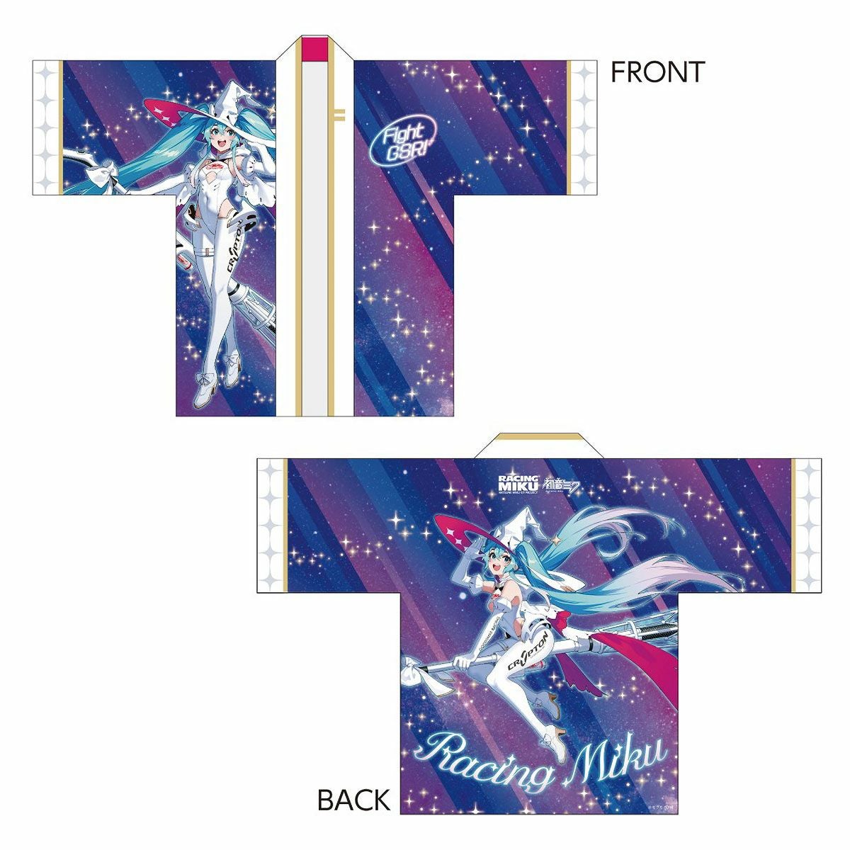 GOODSMILE RACING｜レーシングミク 2024Ver. フルグラフィックハッピ｜アウター