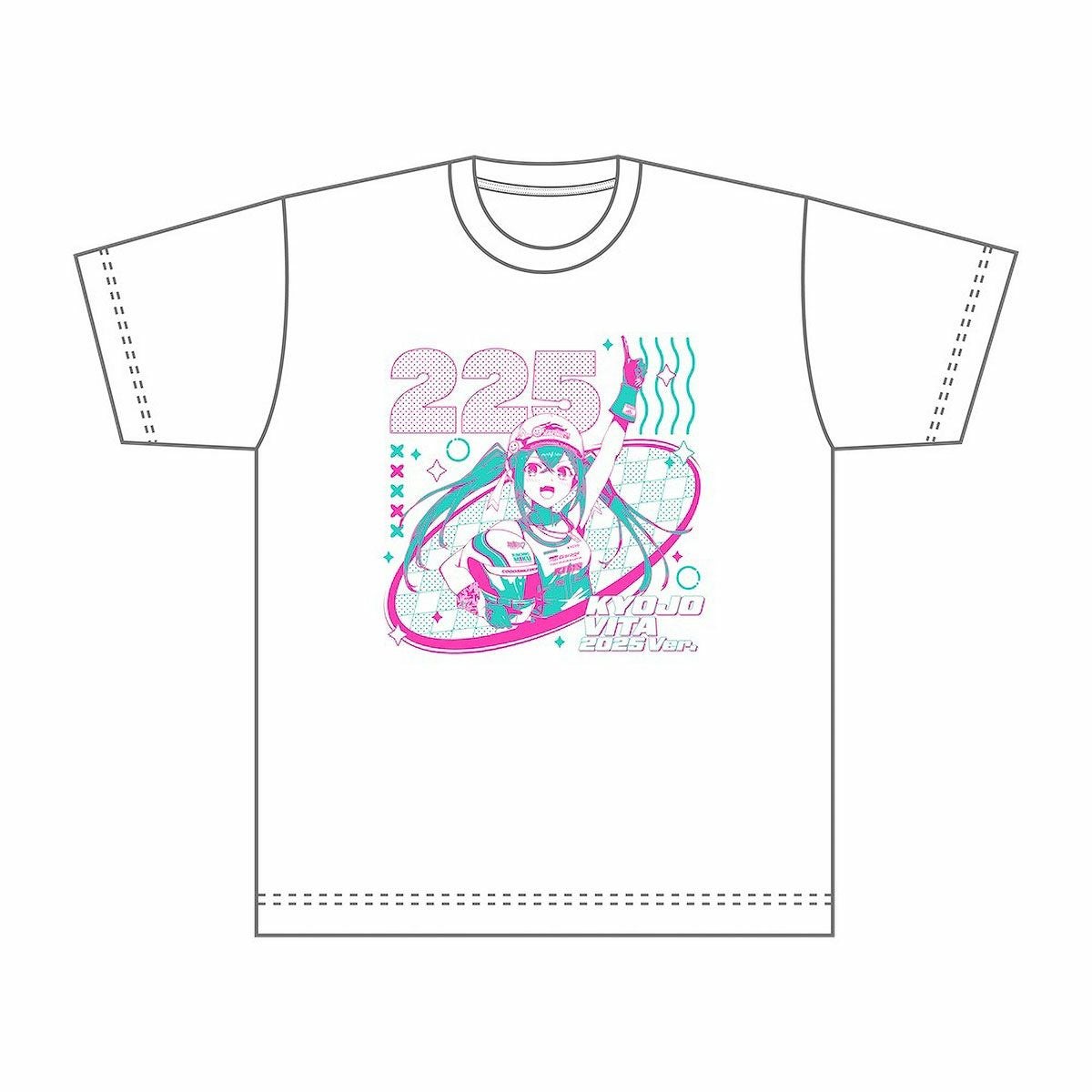 GOODSMILE RACING｜レーシングミク KYOJO VITA 2025 Ver. Tシャツ｜ウェア