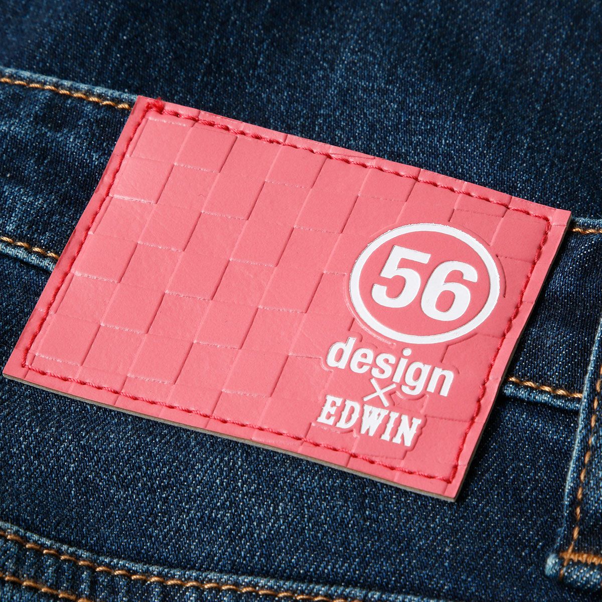 56design｜エドウィン コラボ 3D フィット コーデュラ デニム ’25｜パンツ｜ダメージウォッシュ