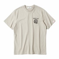 REPLAY｜エンボス エフェクト エンブロイダリー Tシャツ｜トップス｜サンド