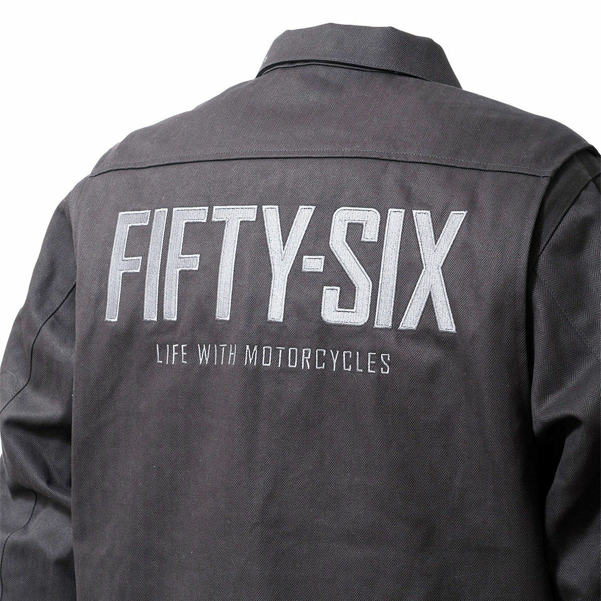 56design｜ライディング カバーオール 2｜アウター｜ブラック