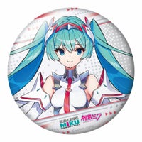 GOODSMILE RACING｜初音ミク レーシングVer.SPA 2025応援Ver. おっきめグリッター缶バッジ vol.1｜雑貨