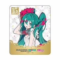 GOODSMILE RACING｜レーシングミク 15th ”Rhapsody” 2010-2025 マグネットカーステッカー｜雑貨