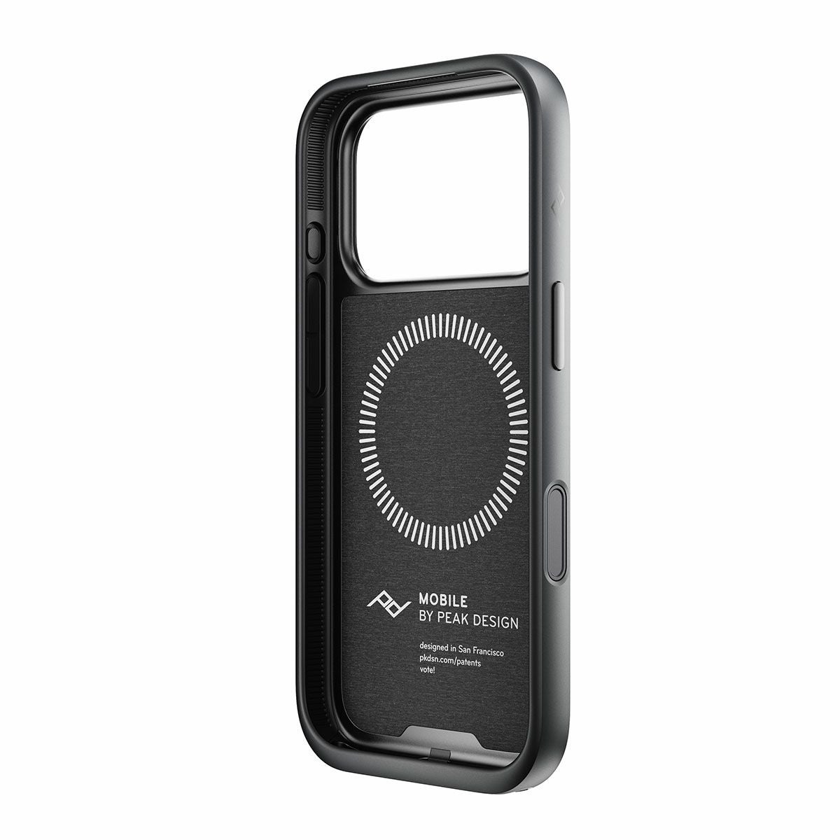 Peak Design｜エブリデイ ケース iPhone 17 / Air / Pro / Pro Max ナイロンキャンバス｜雑貨｜チャコール