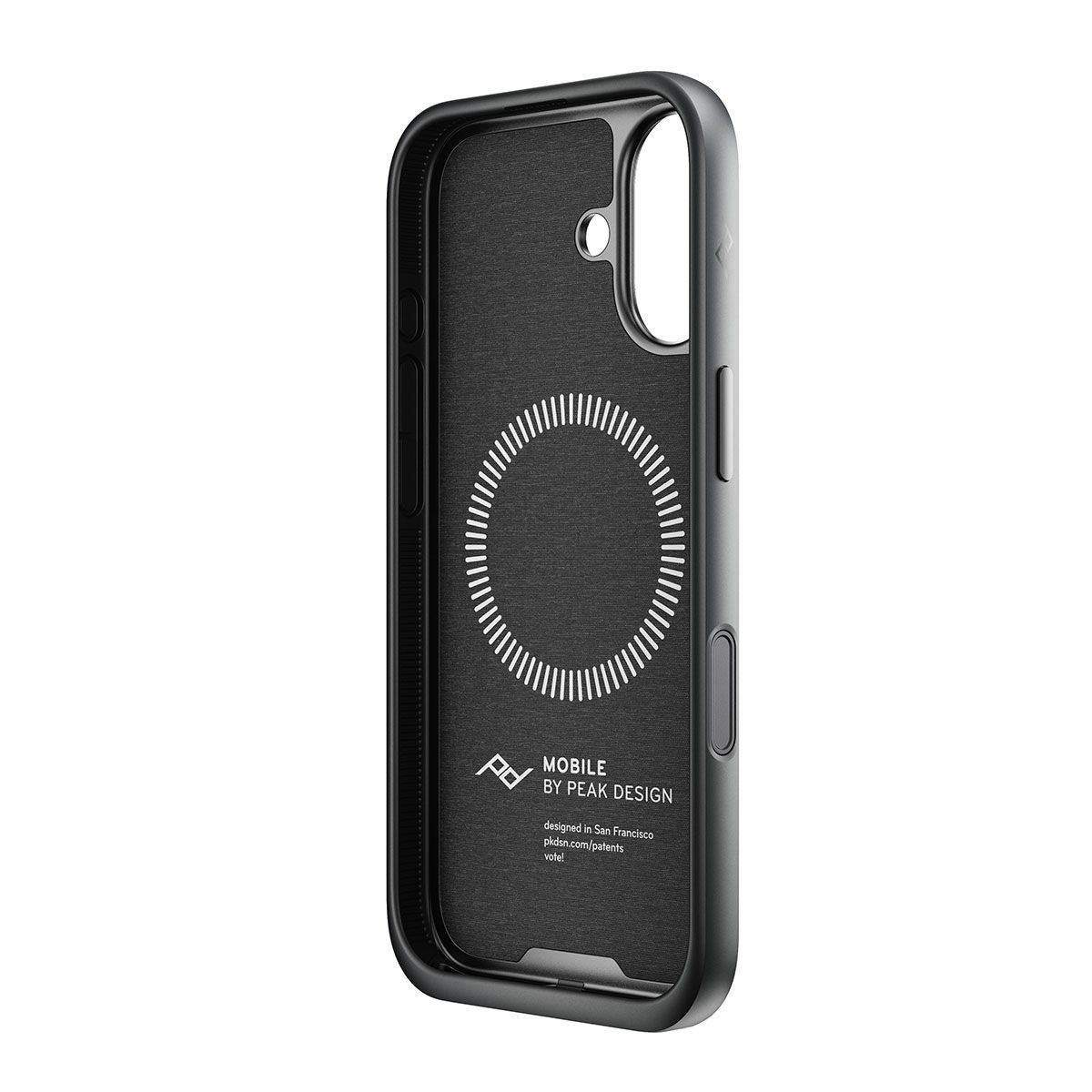 Peak Design｜エブリデイ ケース iPhone 17 / Air / Pro / Pro Max ナイロンキャンバス｜雑貨｜チャコール