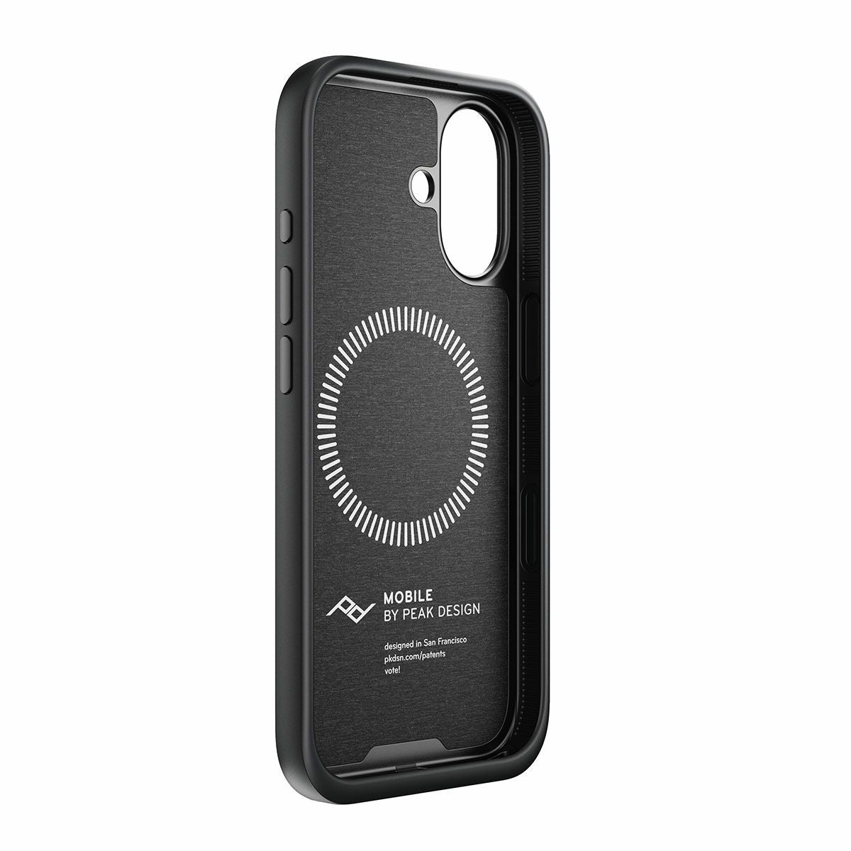 Peak Design｜エブリデイ ケース iPhone 17 / Air / Pro / Pro Max ナイロンキャンバス｜雑貨｜チャコール