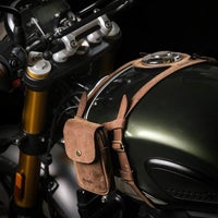 Trip Machine｜タンクストラップ for トライアンフ 400｜雑貨｜タバコブラウン