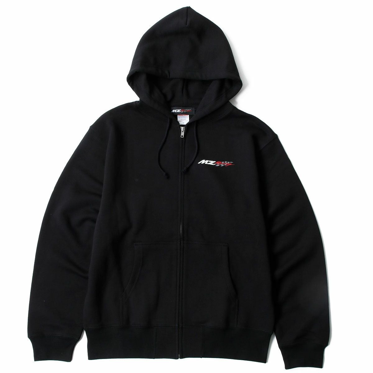 MZRacing｜LoveRotary .フルジップパーカー２｜フーディ｜ブラック