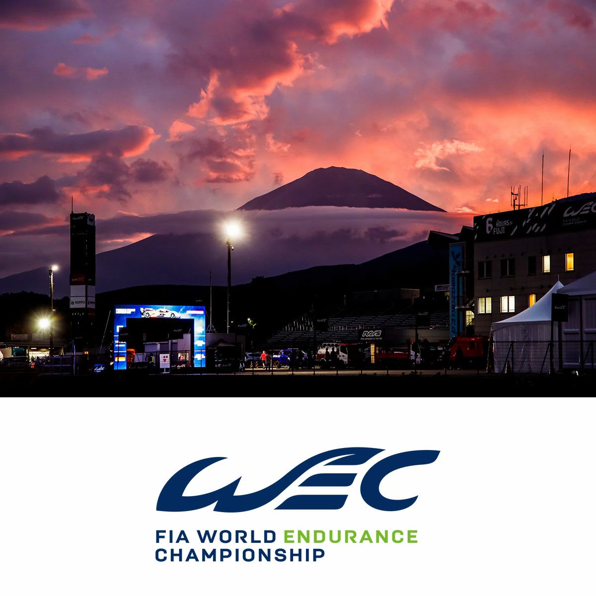 FIA WEC 2025 富士6時間耐久レース 公式イベントポスター