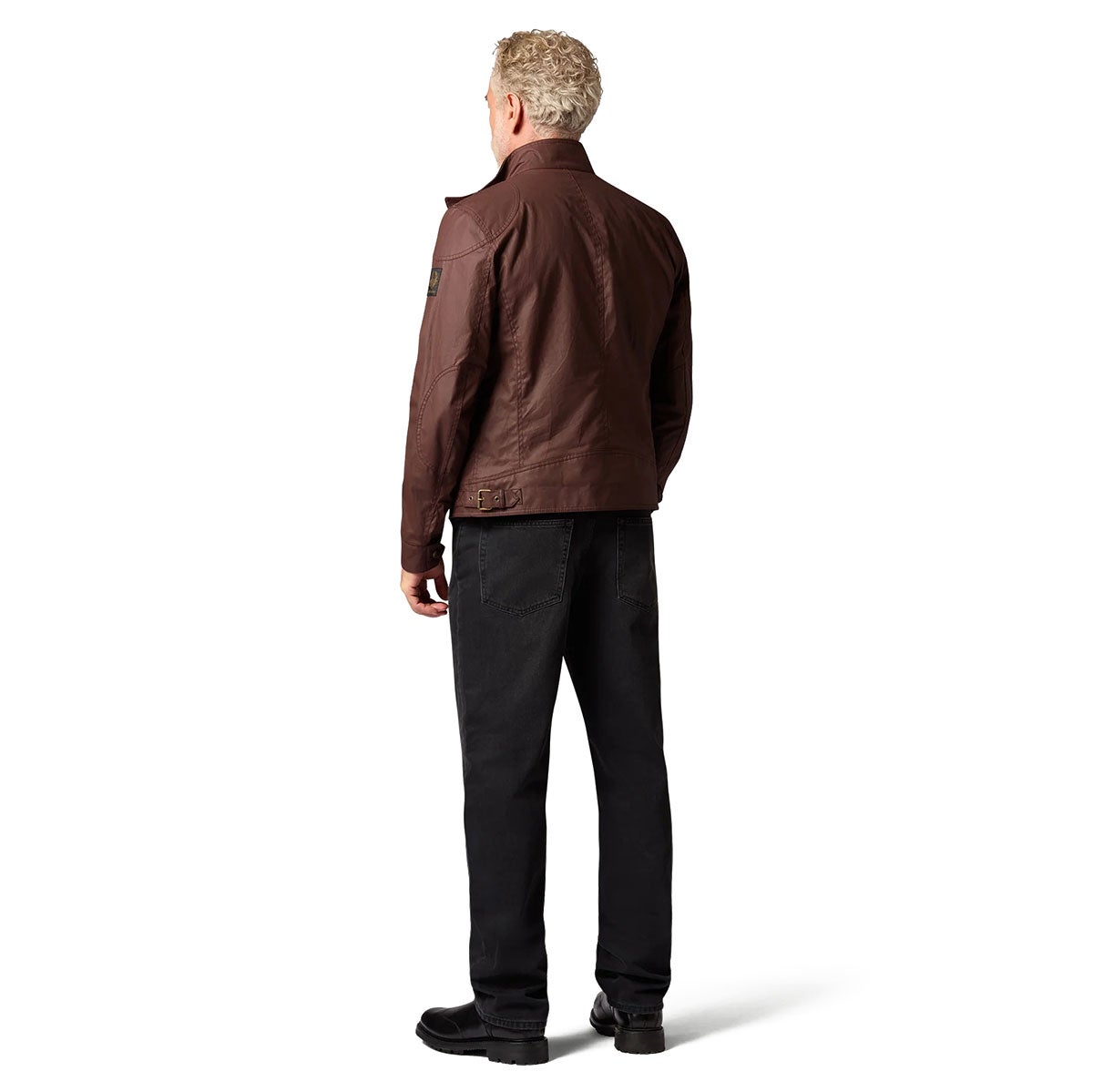 BELSTAFF｜レースマスター ジャケット｜アウター｜オックスブラッド｜モデル着用
