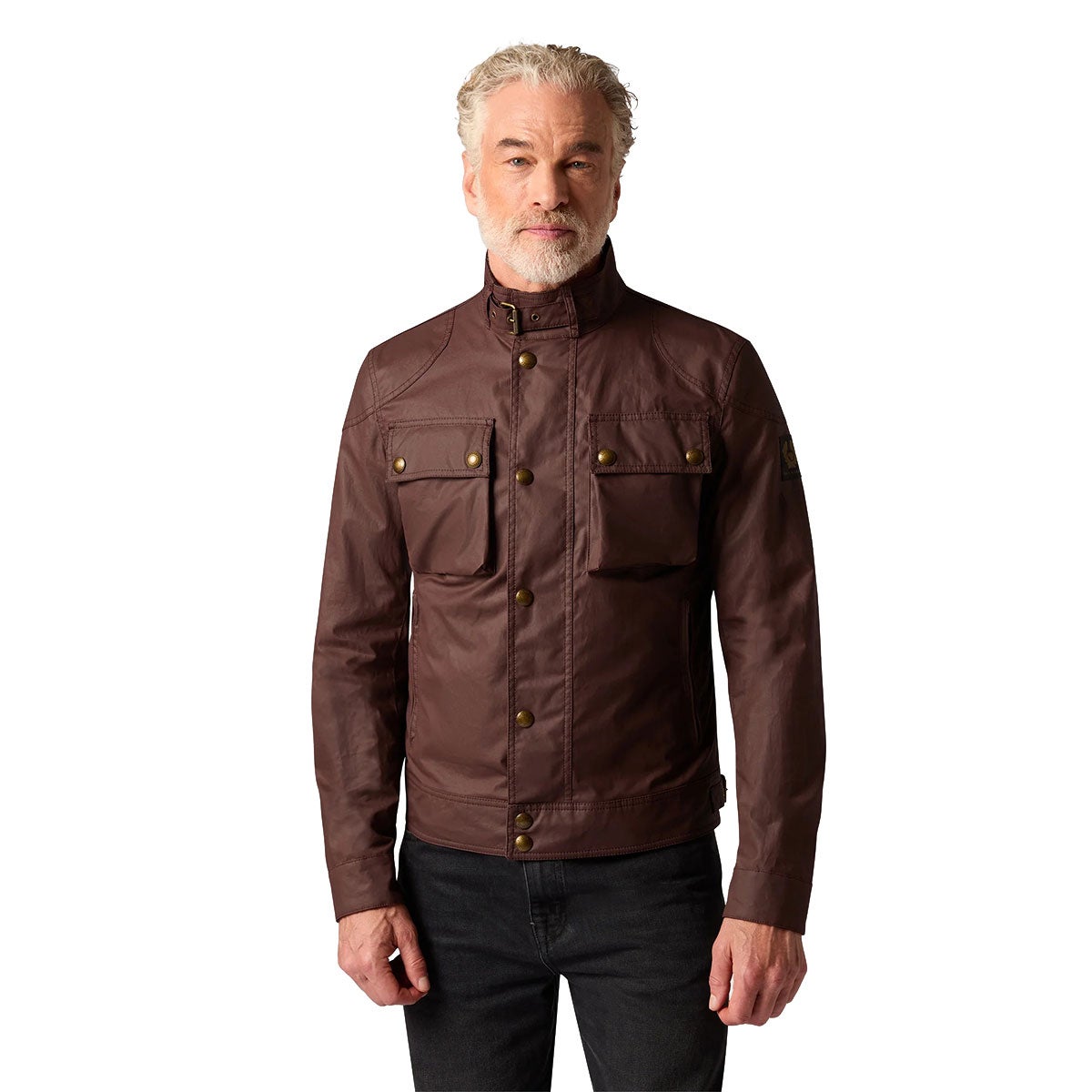 BELSTAFF｜レースマスター ジャケット｜アウター｜オックスブラッド｜モデル着用