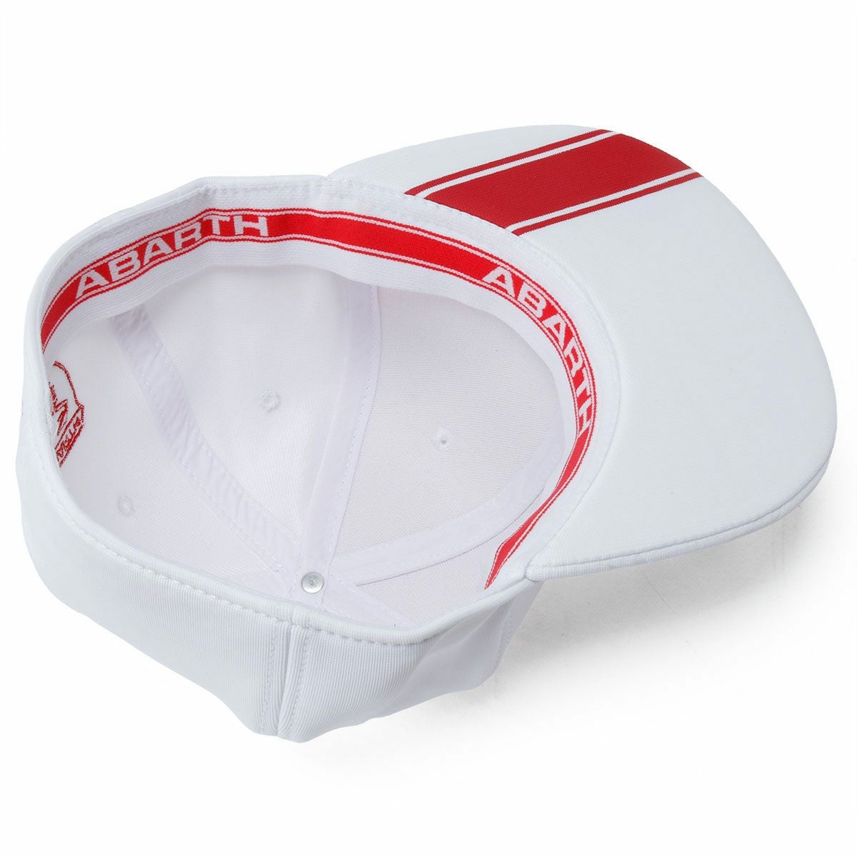 ABARTH｜アバルト フラットブリム キャップ ’25 ホワイト｜帽子｜ホワイト