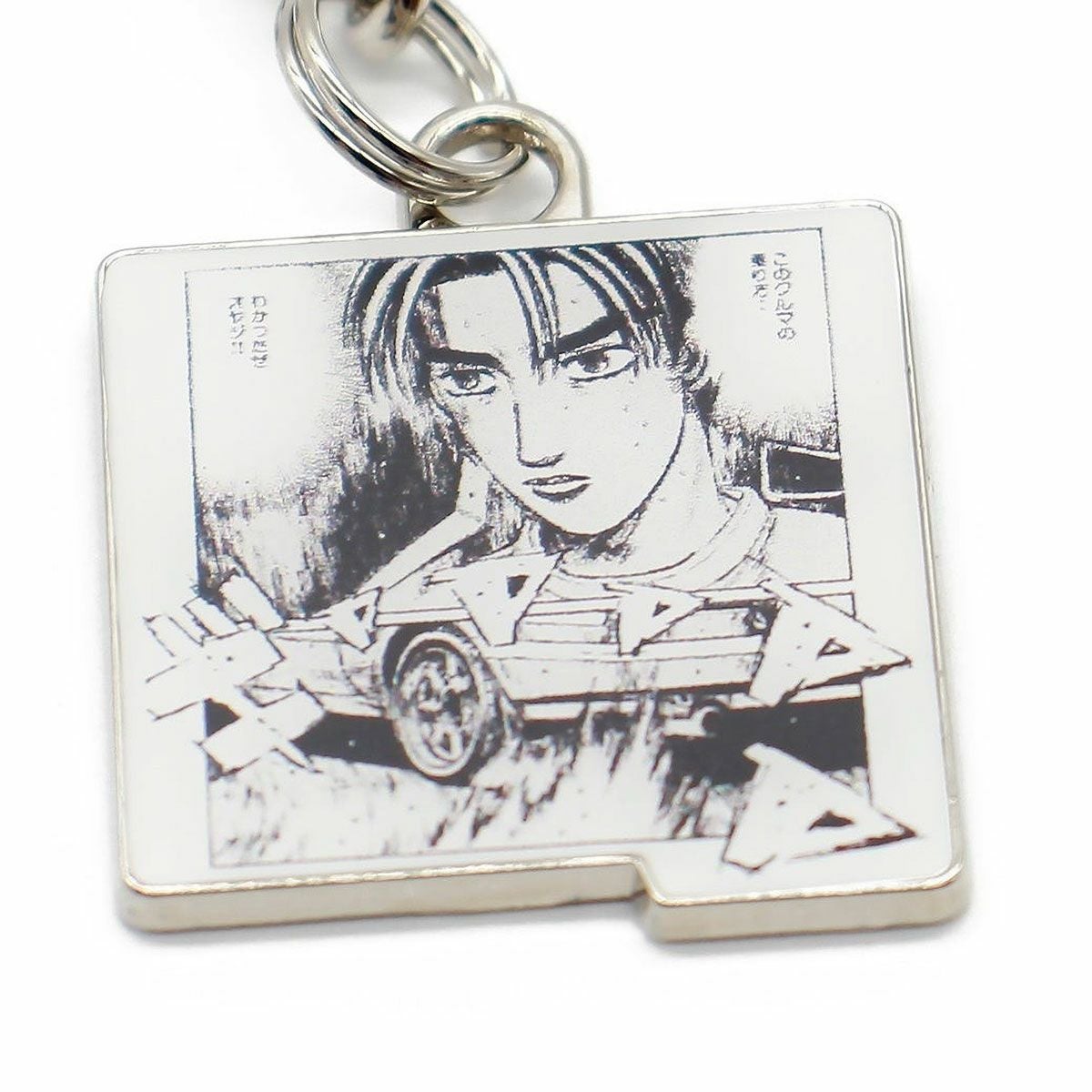 Cassette Car Products｜頭文字D 3Dメタルキーチェーン TOYOTA SPRINTER TRUENO（AE86） ｜キーホルダー