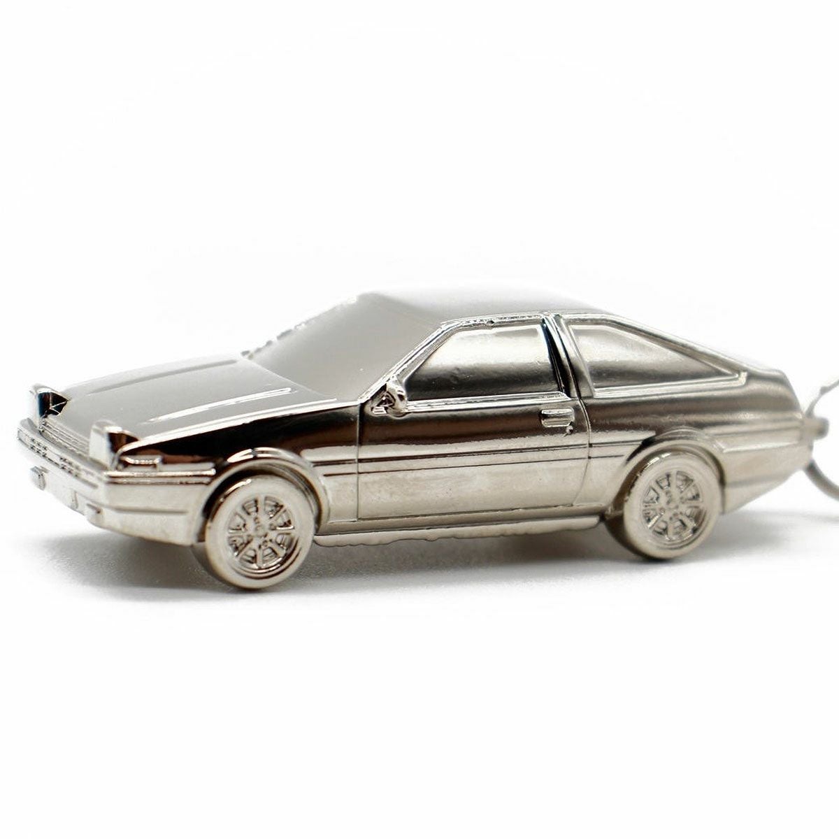 Cassette Car Products｜頭文字D 3Dメタルキーチェーン TOYOTA SPRINTER TRUENO（AE86） ｜キーホルダー