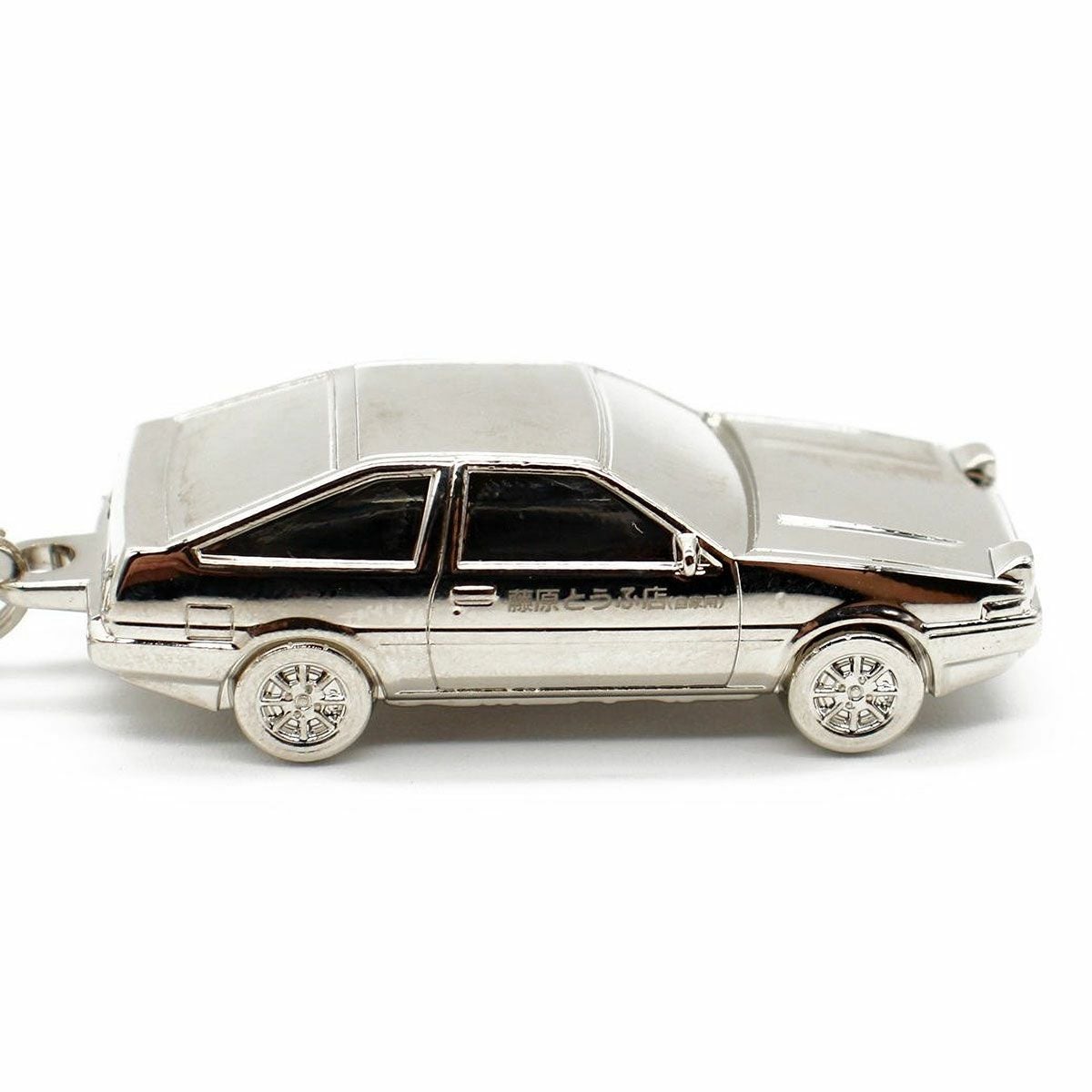 Cassette Car Products｜頭文字D 3Dメタルキーチェーン TOYOTA SPRINTER TRUENO（AE86） ｜キーホルダー
