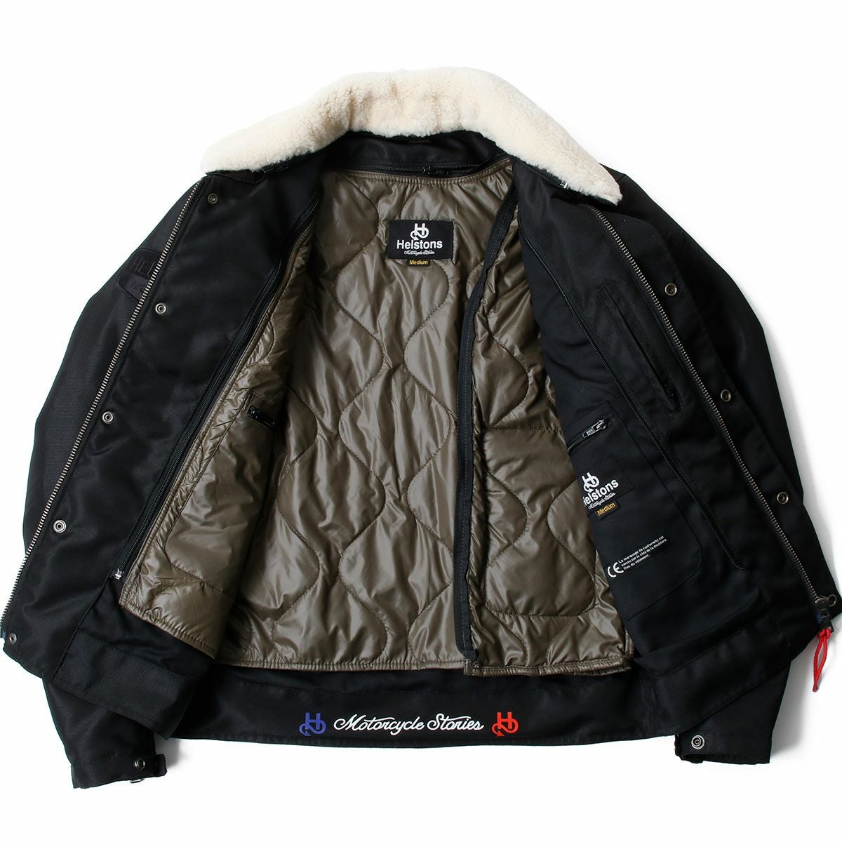 helstons｜サージェント ティシュー テクニーク ジャケット｜アウター｜ブラック