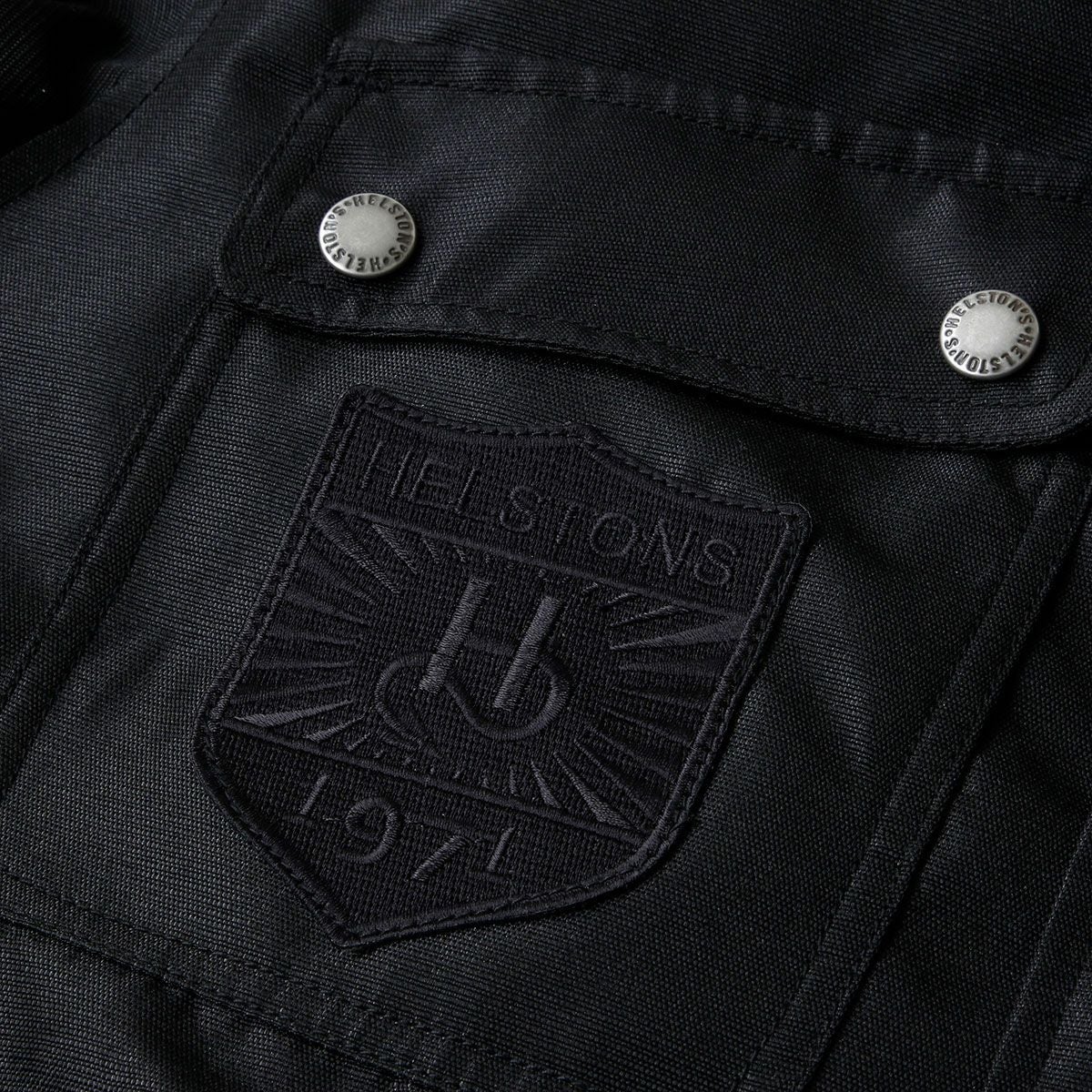helstons｜サージェント ティシュー テクニーク ジャケット｜アウター｜ブラック