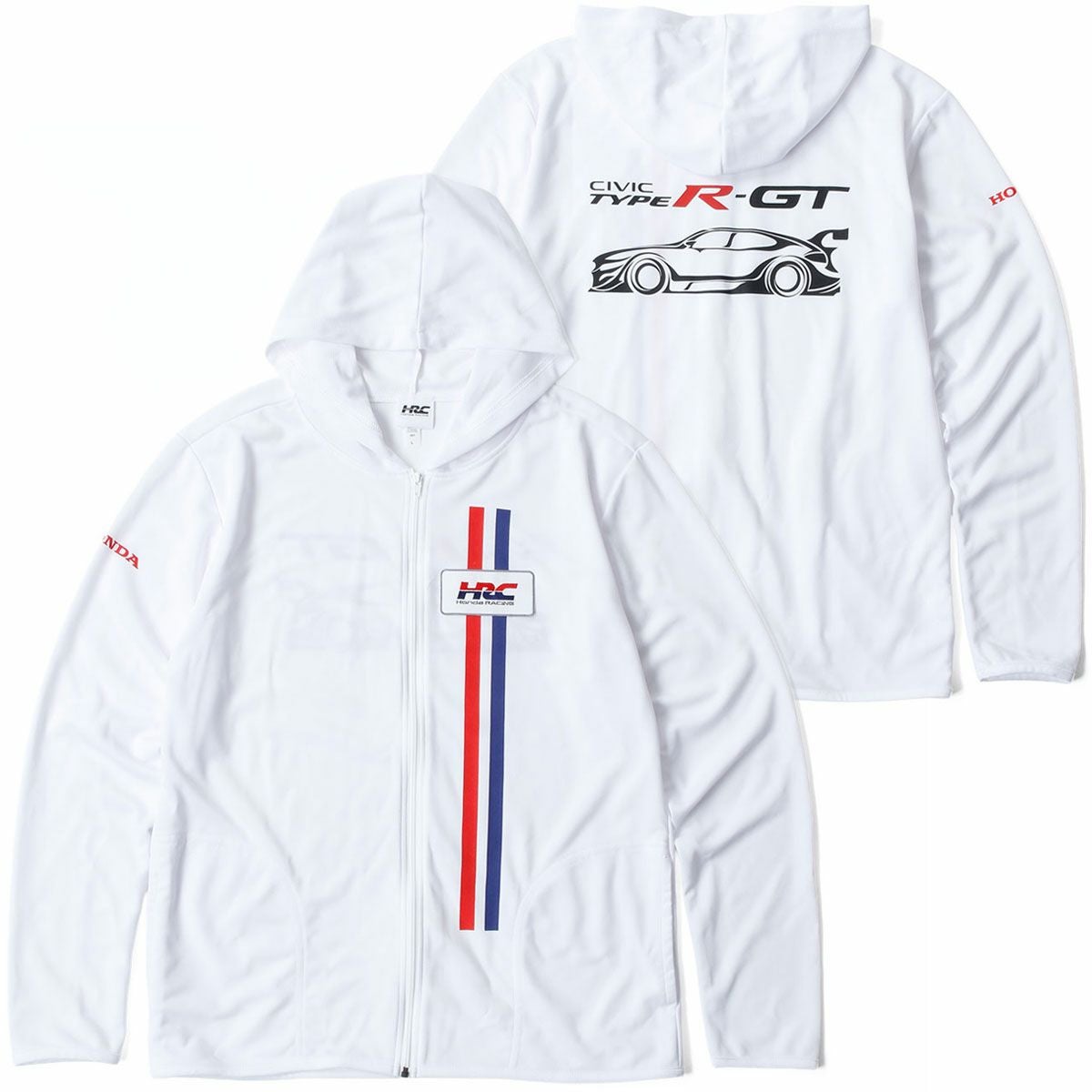シビックタイプR　ジップパーカー(M) Honda公式ウェア＆グッズ オンラインショップ｜NEW ARRIVAL: (並び順