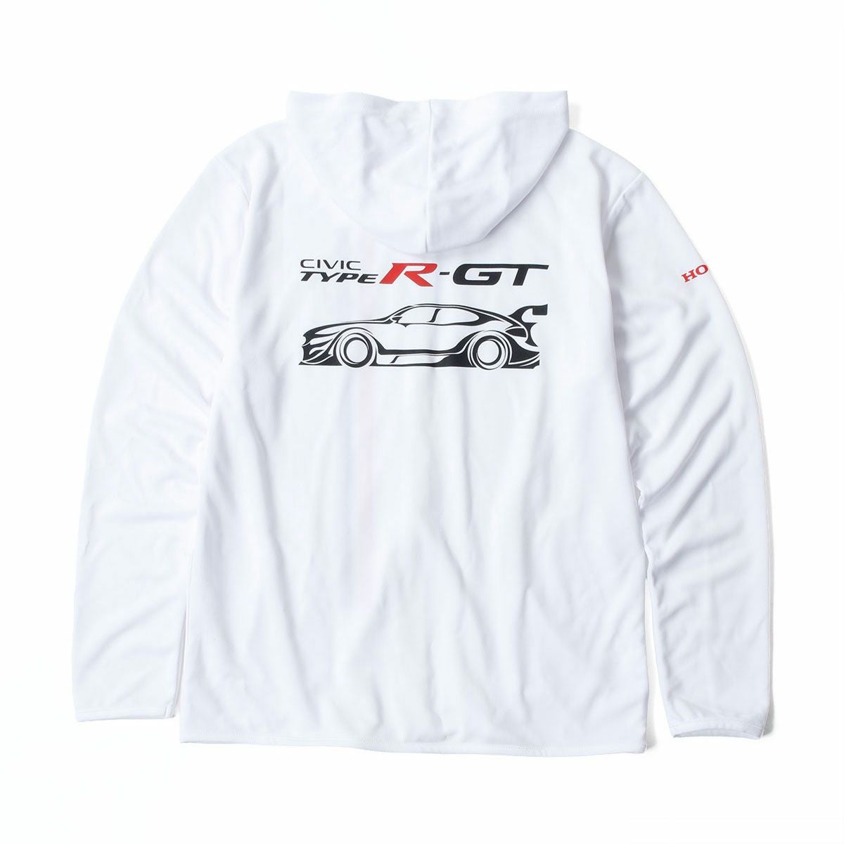 HRC｜シビック タイプ R-GT ドライ パーカー 2025｜フーディ｜ホワイト