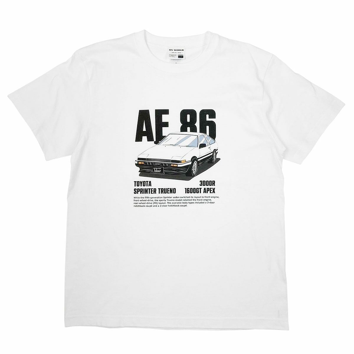 トヨタ スプリンタートレノ AE86プリント | モトーリモーダ公式