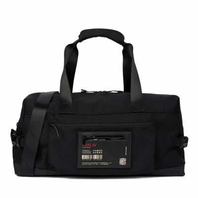 REPLAY｜ブラック ボストン バッグ｜ボストンバッグ