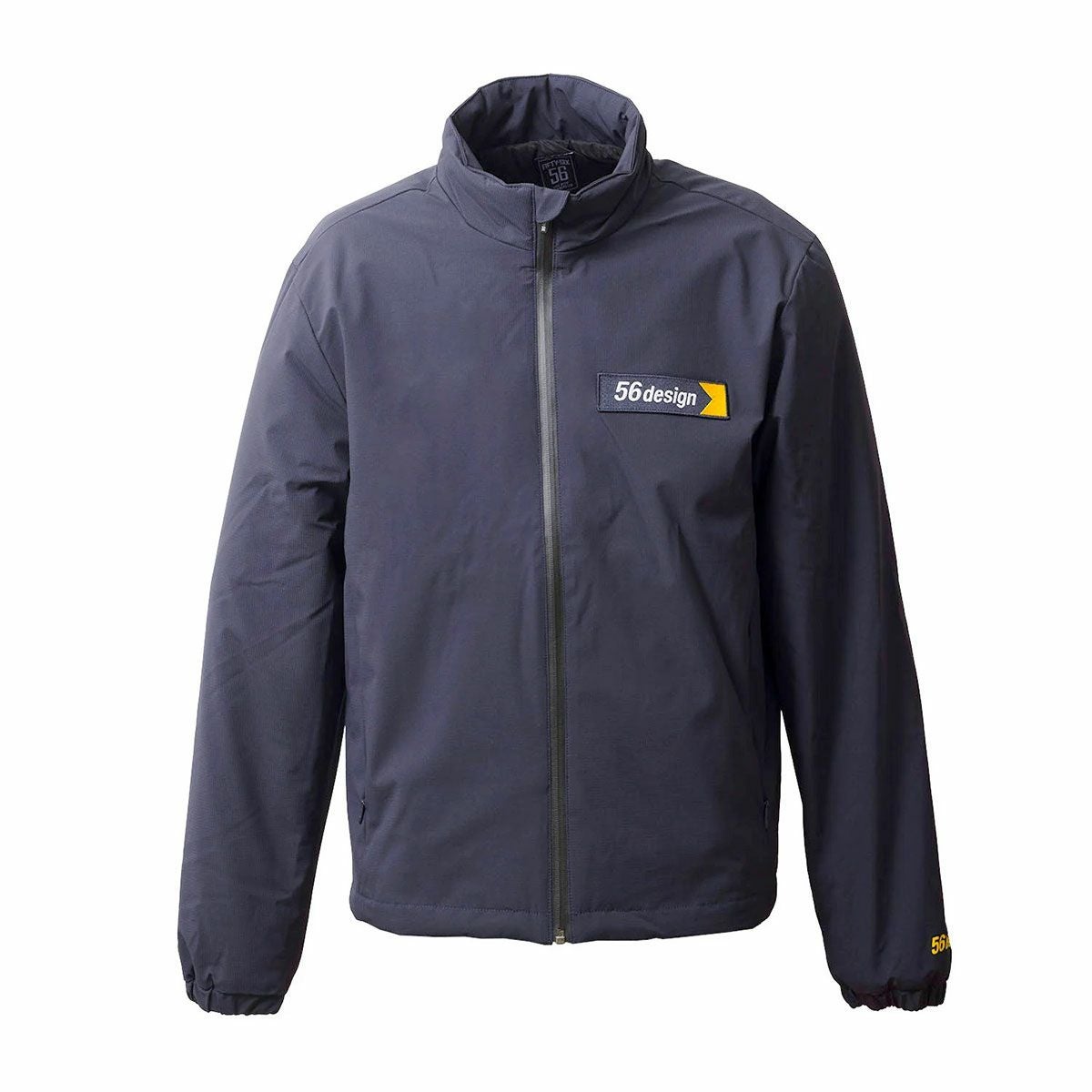56design｜ウォーム インナー｜ファブリック｜ネイビー×イエロー