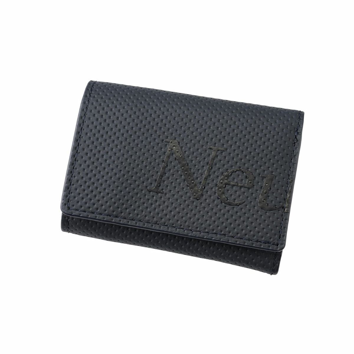neuinteresse｜三つ折り財布 キーケース付き 下田紗弥加モデル｜財布｜ネイビー