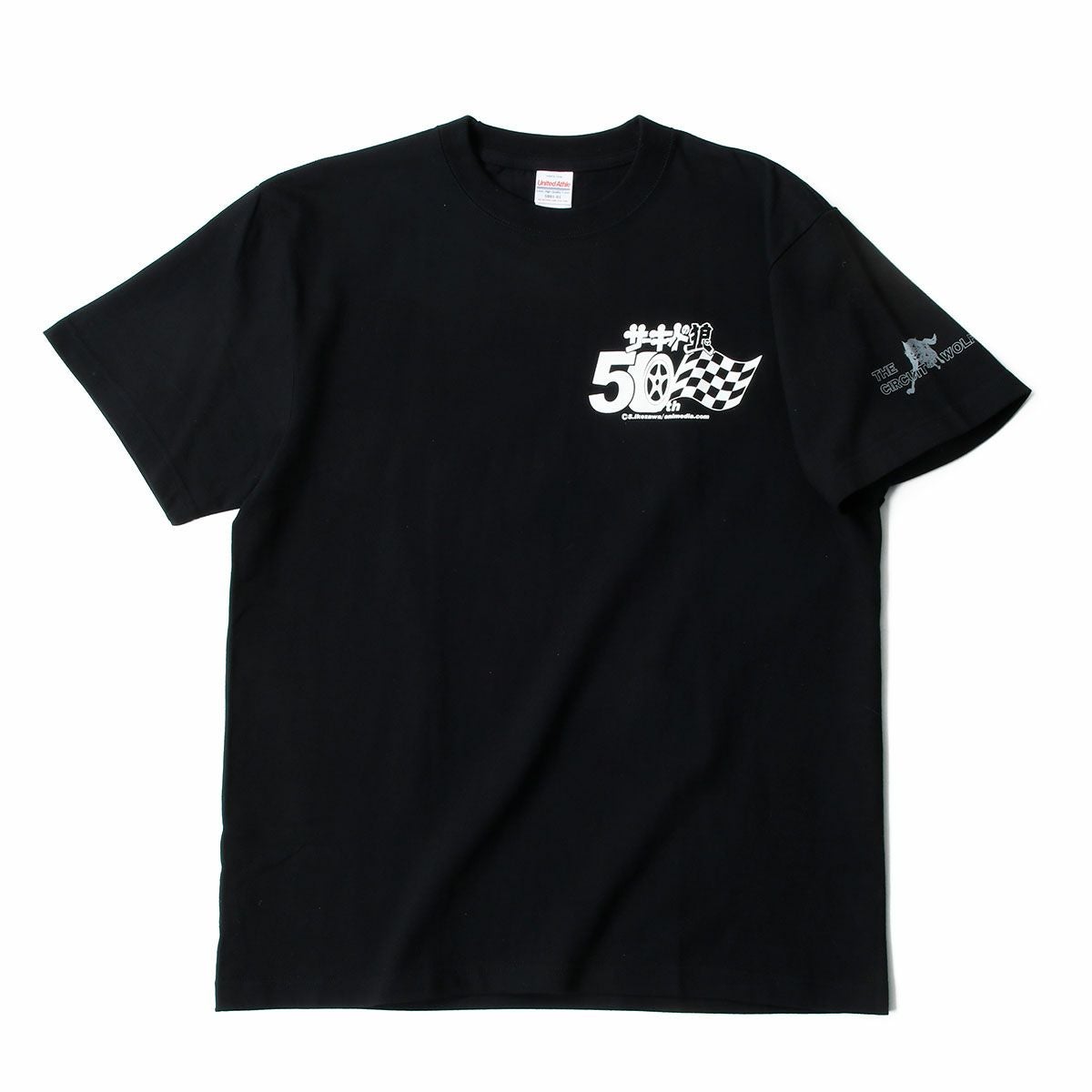 サーキットの狼｜50th Tシャツ｜ウェア｜ブラック
