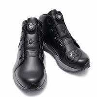 56design｜ライディング ウェッジ ソール シューズ｜スニーカータイプ｜ブラック×グレー ソール