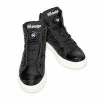 56design｜フィフティシックス デザイン ライディング シューズ｜スニーカータイプ｜ブラック
